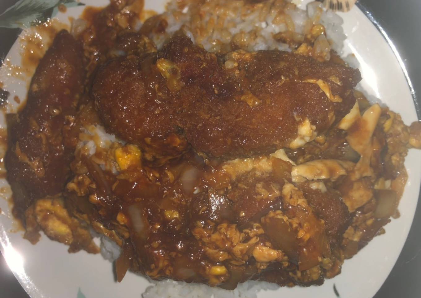 Chicken katsu don