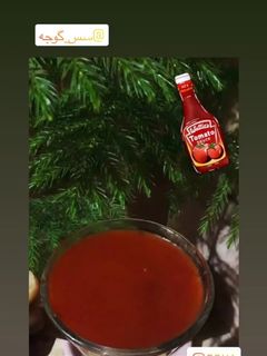 عکسی از دستور سس گوجه