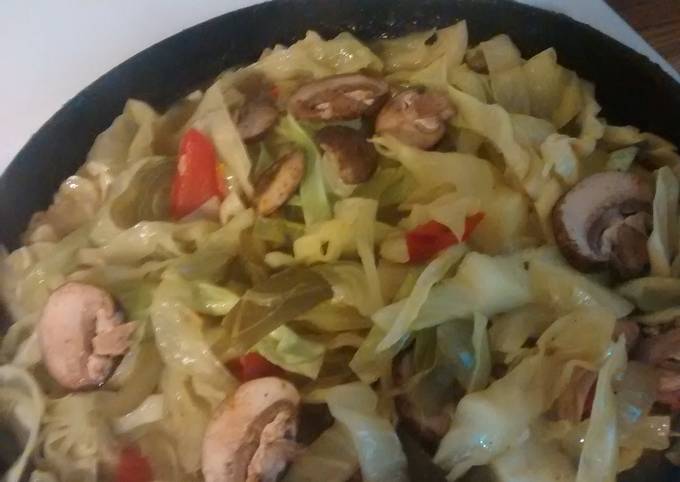 Recipe of Ultimate Fried Curry Cabbage