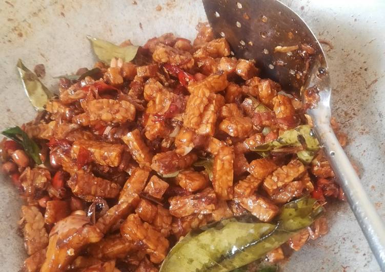 Orek Tempe Kering Pedas