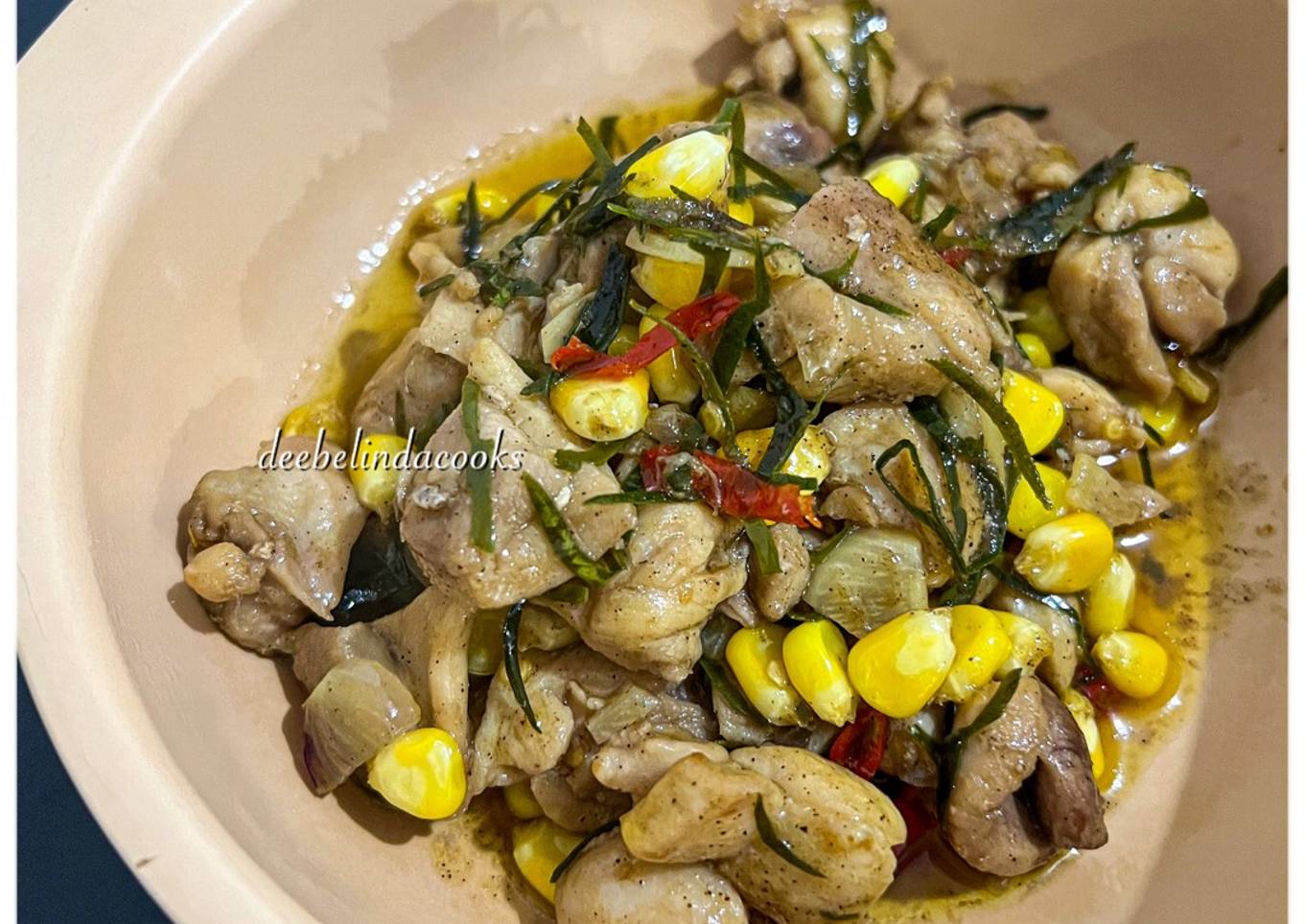 Ayam Tumis Daun Jeruk