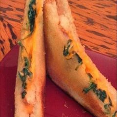 A picture of Greek Grilled Cheese.