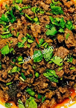 A picture of Tandoori Mutton Keema.