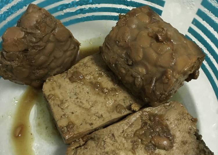 Resep Tempe Tahu Bacem Anti Gagal