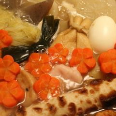 A picture of Staying Piping Hot in an Earthware Pot! My Family's Oden Hot Pot.