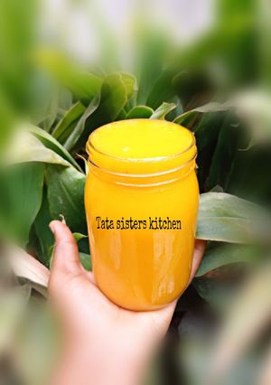 A picture of Mango juice.