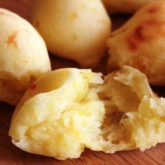 So Chewy! Rice Flour Potato Pao De Queijo A picture of So Chewy! Rice Flour Potato Pao De Queijo.