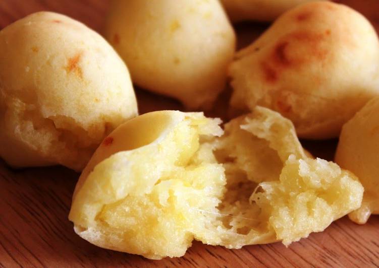 So Chewy! Rice Flour Potato Pao De Queijo