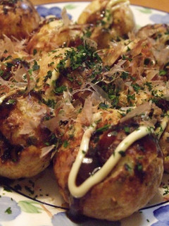A picture of Takoyaki Batter.