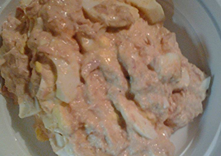 Recipe of Award-winning Tuna salad base
