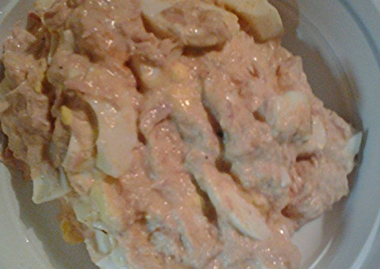 Recipe of Homemade Tuna salad base