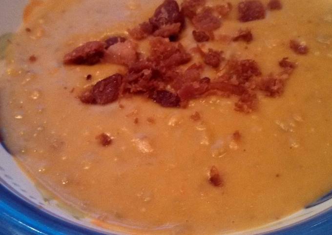 How to Make Super Quick Homemade Split Pea and Bacon Soup