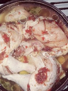 صورة لوصفة صينيه فراخ بالبطاطس 😋