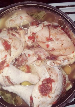 صورة لوصفة صينيه فراخ بالبطاطس 😋