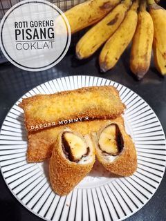 Foto resep Roti Goreng Pisang Coklat
