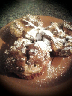 A picture of French Toast Muffins.