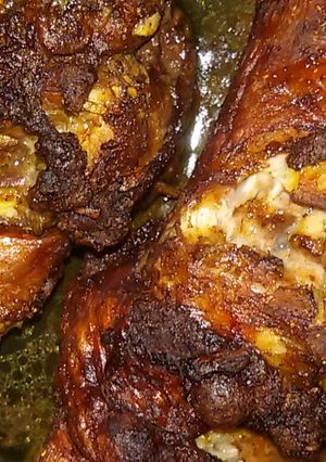 A picture of Oven Baked Chicken Nepali Style.