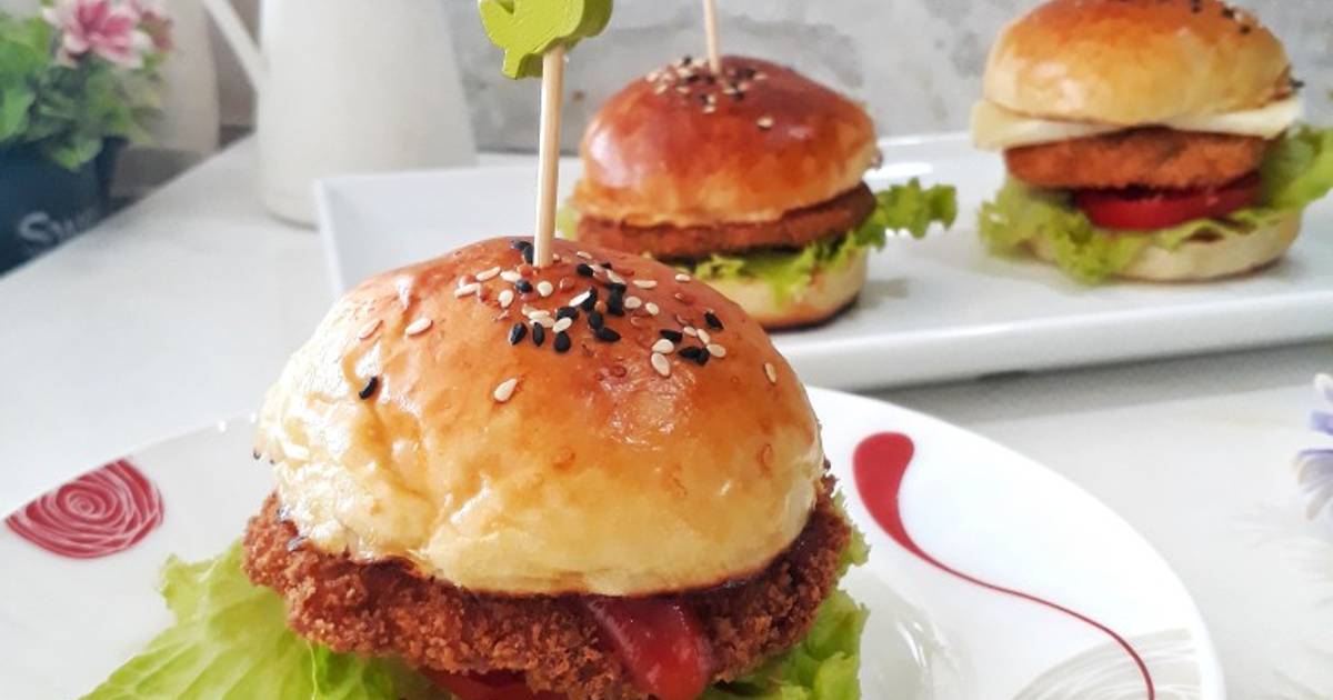 Resep Burger Tempe Oleh Heti - Cookpad