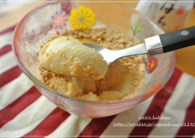 Chewy Tofu Warabi Mochi Pudding