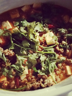A picture of Spicy Mapo Tofu (Healthier Version).