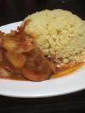 Cous cous with vegetables soup