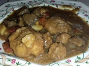 A picture of baked liver