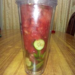 A picture of Watermelon detox drink.