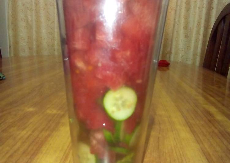 Recipe of Quick Watermelon detox drink
