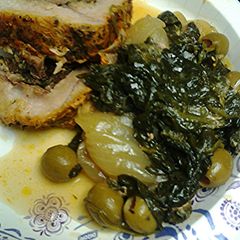 A picture of Mustard spice crusted pork.