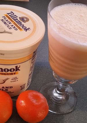 A picture of MANDARINE ORANGE Smoothie.