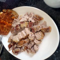 A picture of pork roast.