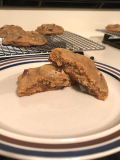 A picture of Soft Chocolate Chip Cookies.