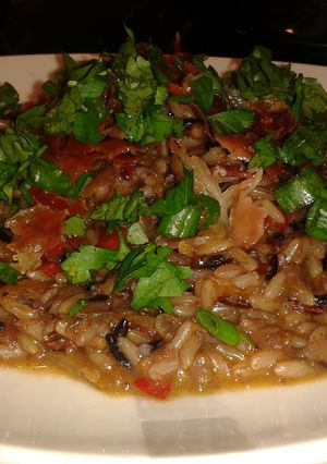 A picture of Squash Risotto.