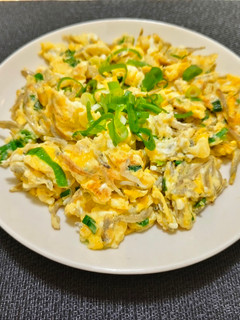 吻仔魚炒蛋(簡單料理) 的食譜成品照片