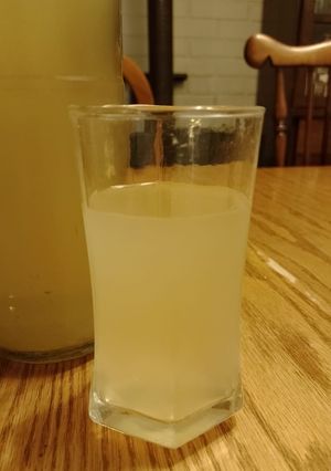 Una foto de Jugo de membrillos