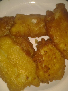A picture of Fried Fish batter (cod, flounder, tillapia).