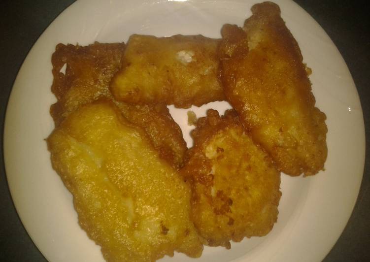 Steps to Make Any-night-of-the-week Fried Fish batter (cod, flounder, tillapia)
