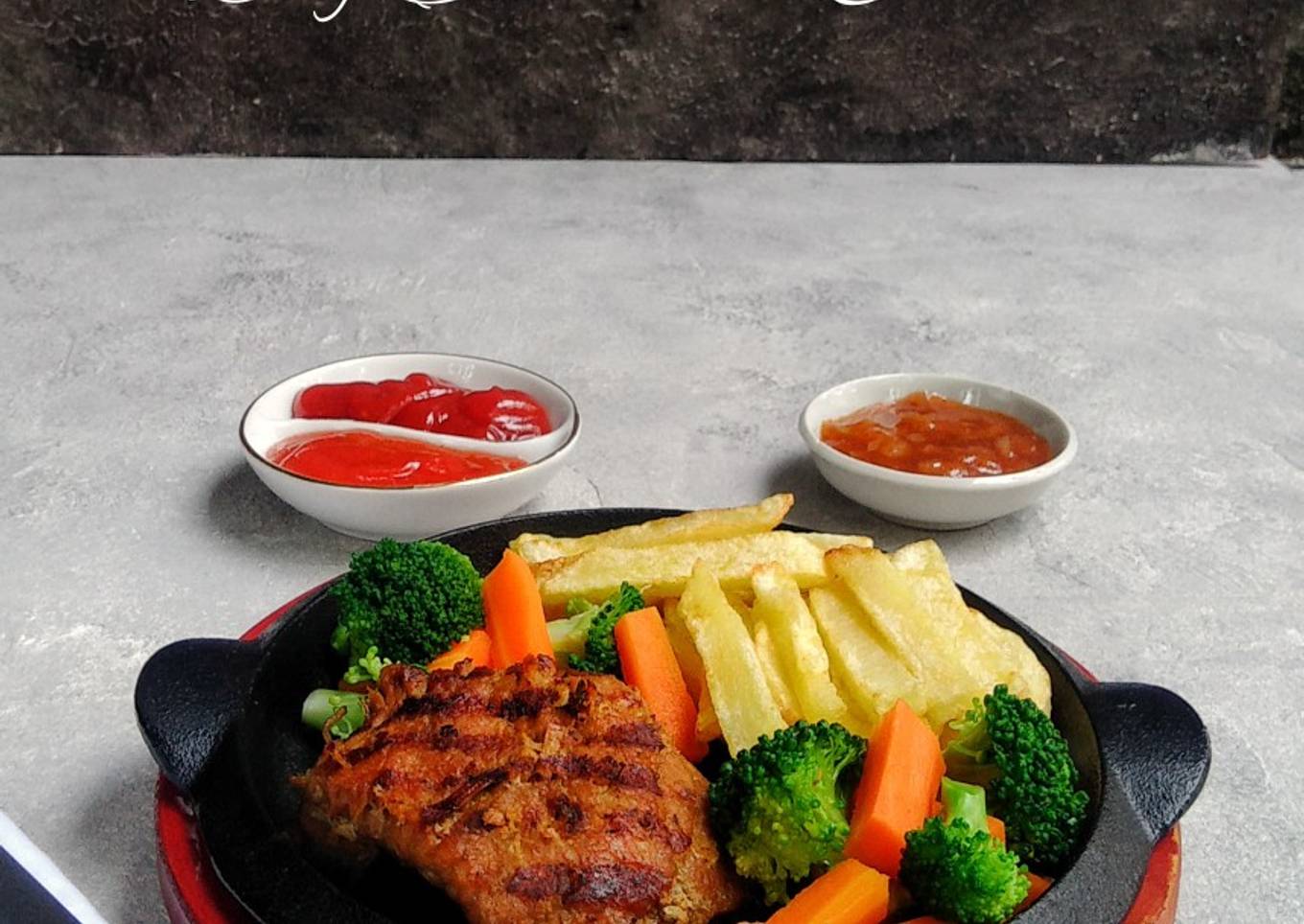 Beef steak ala cina