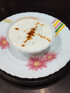 A picture of Cucumber Raita.