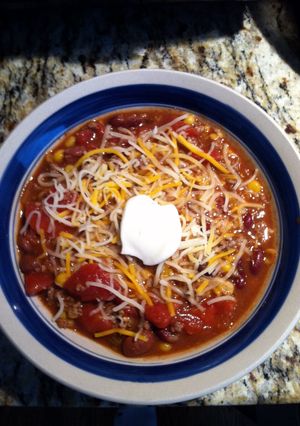 A picture of Taco Soup.