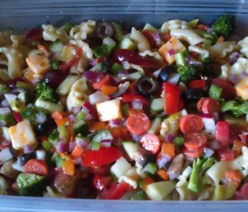 Ultimate Serving Recipe Garden supreme pasta salad Delicious Steady