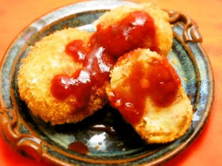 Simple Way Make Recipe Nikujaga Croquettes with Frozen Beef Soboro that is Delicious, Tasty}