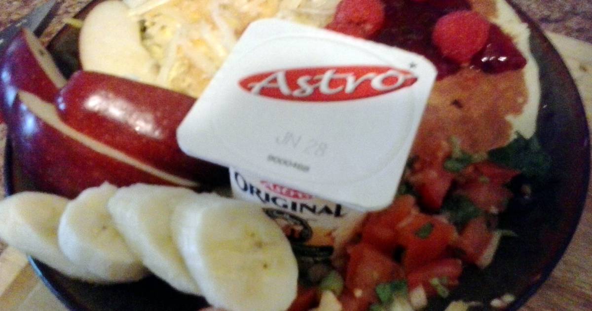 Super healthy vegetarian breakfast