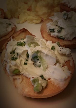 A picture of Savory Bagel Spread.