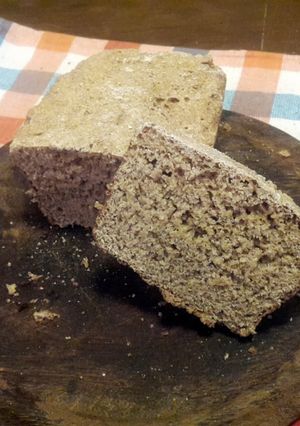 A picture of Vegan whole-wheat Bread.