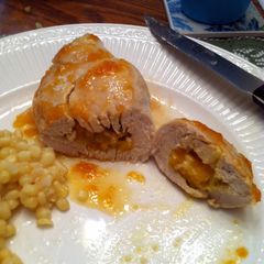 A picture of Apricot-Stuffed Chicken.