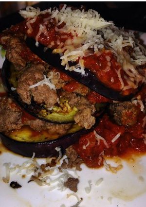 A picture of Eggplant stacks.