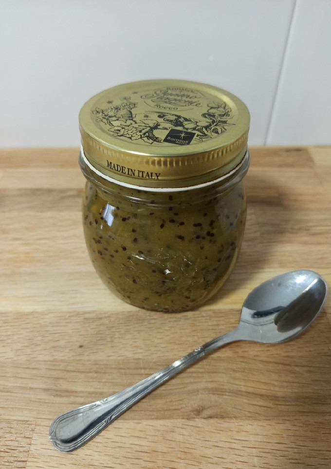 Una foto de Ninja batidora licuadora: Mermelada de kiwi 🥝