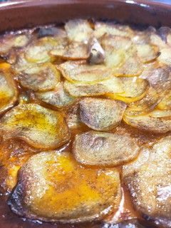 Una foto de Secreto ibérico en salsa de verduras y brandy 🥃