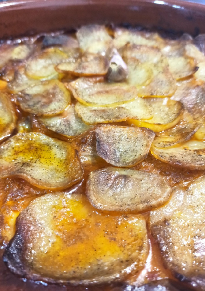 Una foto de Secreto ibérico en salsa de verduras y brandy 🥃